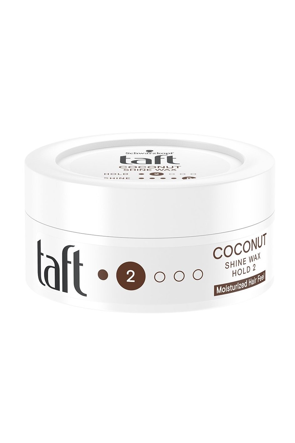 Taft vosk na vlasy 75 ml Coconut Shine Wax 2