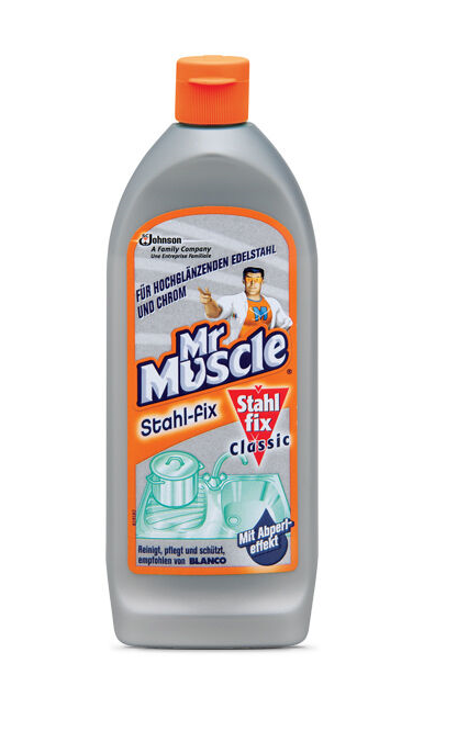 Mr. Muscle čistič nerez oceli a chromu 200 ml