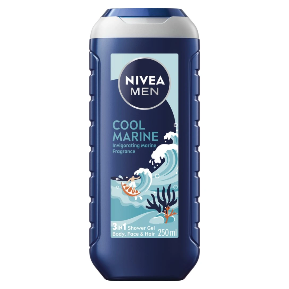 Nivea Men sprchový gel 250 ml Cool Marine