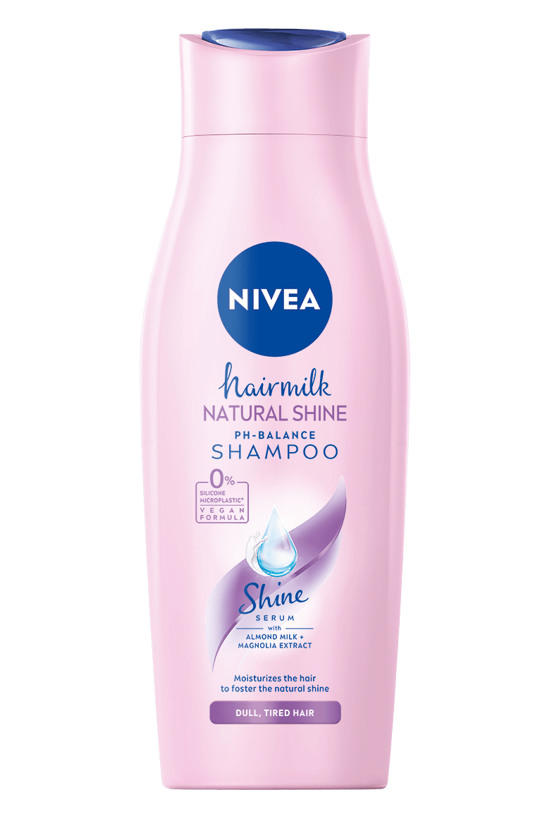Nivea šampon 250 ml Hairmilk Natural Shine