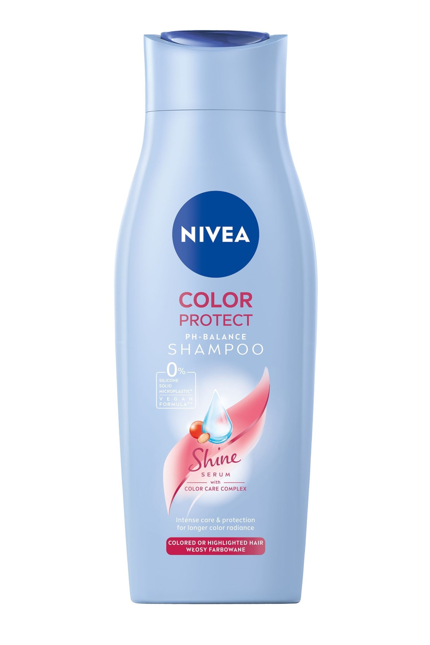 Nivea šampon 400 ml Color Protect Shine Serum