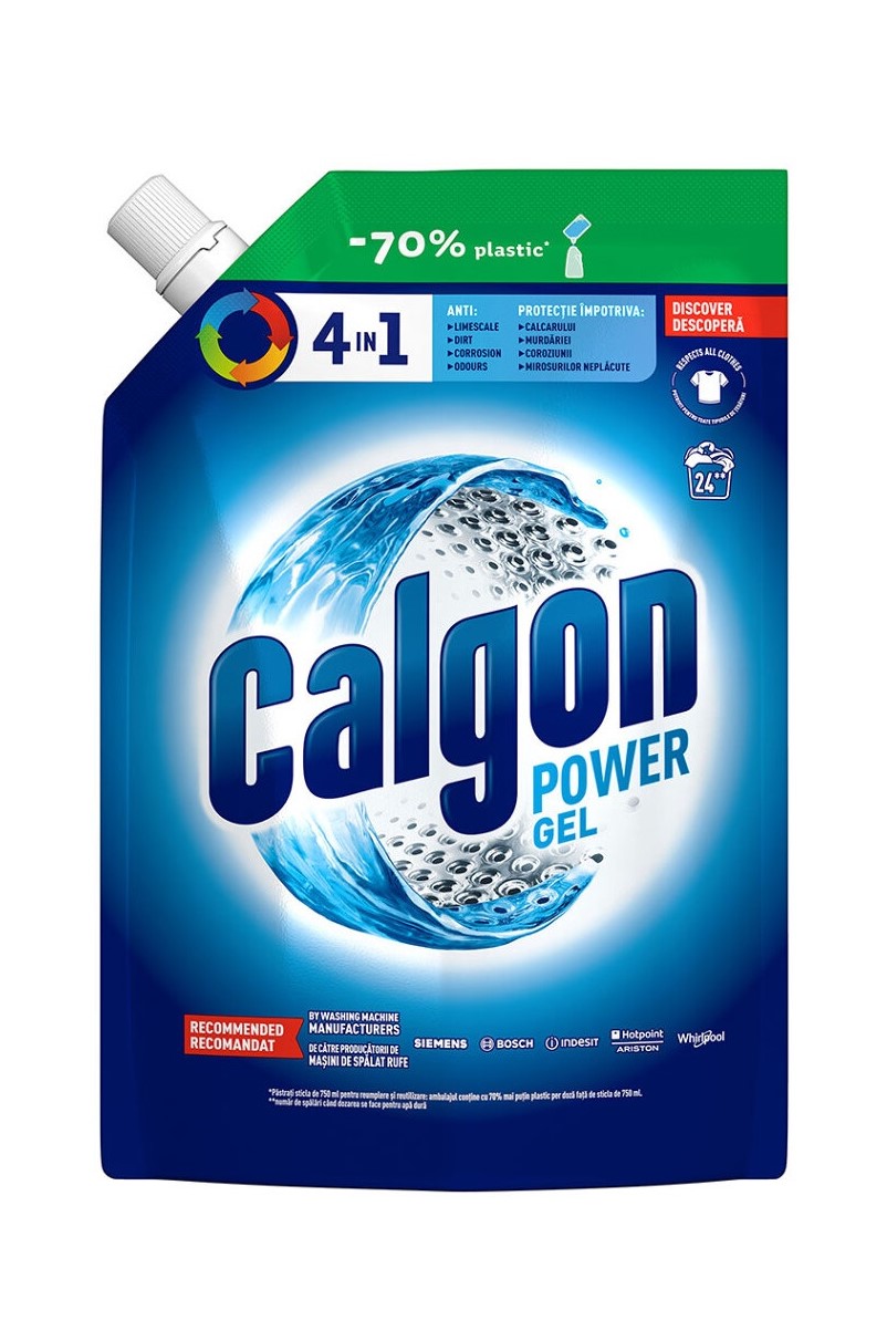 Calgon 4v1 Power gel náplň 1,2 l 24 dávek