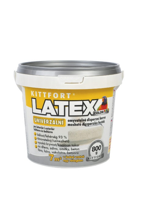Latex univerzální 0,8 kg bílý Kittfort