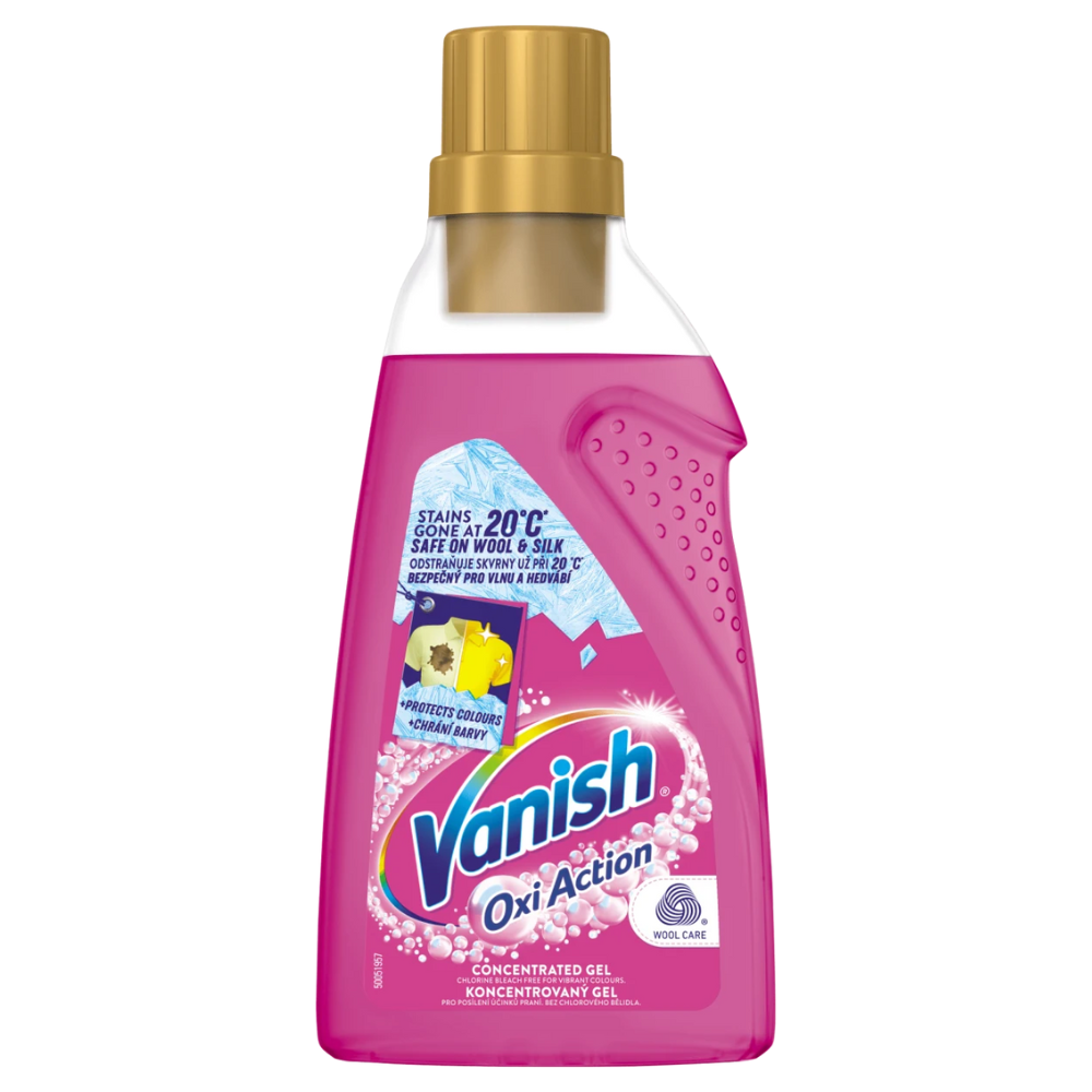 Vanish koncentrovaný gel na skvrny 750 ml Oxi Action