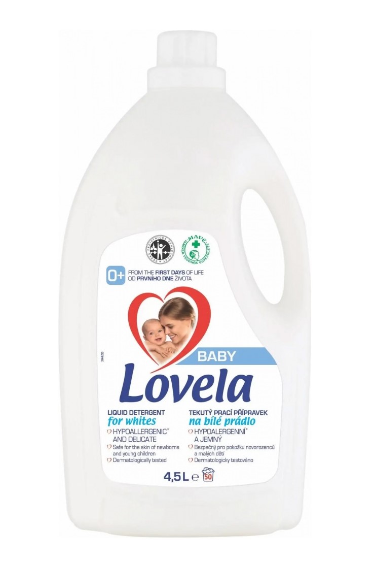 Lovela gel 50 pracích dávek Baby Bílé prádlo 4,5 l