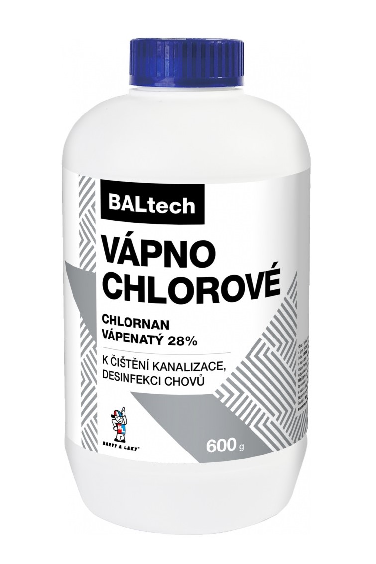 BALtech Chlorové vápno 600 g obsah chloru min. 28%