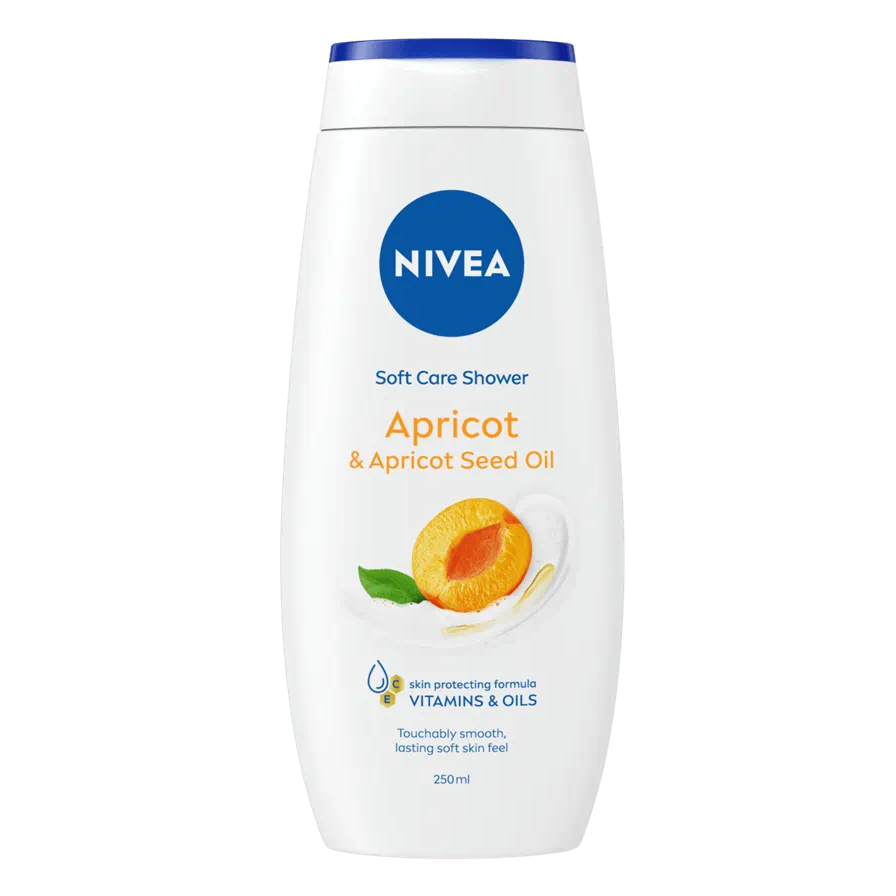 Nivea sprchový gel 250 ml Care & Apricot Seed Oil