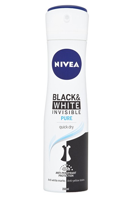 Nivea deodorant anti-perspirant 150 ml Invisible Black & White Pure