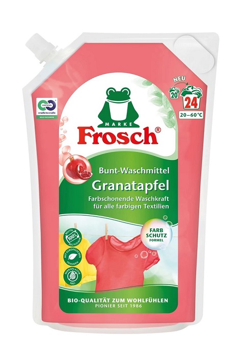 Frosch gel 24 pracích dávek Color Granatapfel 1,8 l
