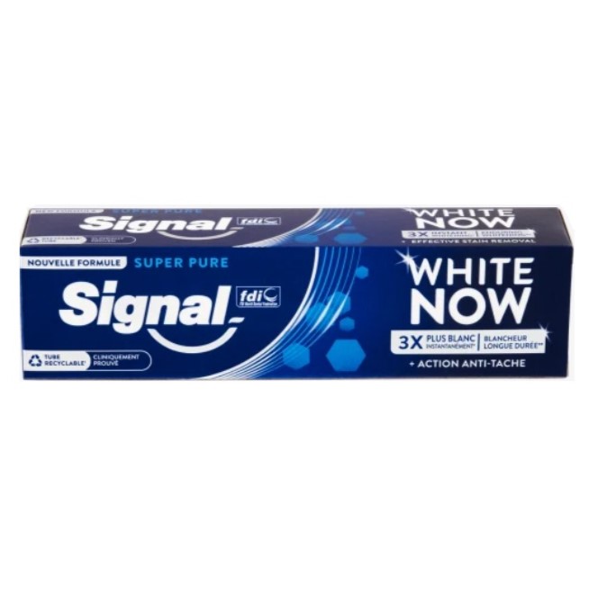 Signal zubní pasta 75 ml White Now Super Pure