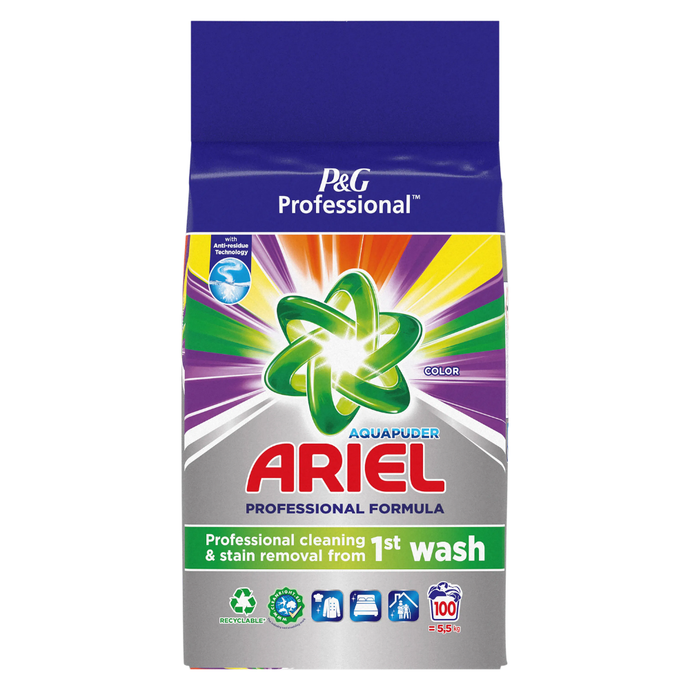Ariel prací prášek 100 dávek Color 5,5 kg