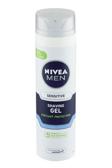 Nivea Men gel na holení 200 ml Sensitive