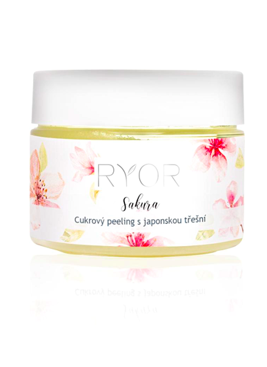 Ryor cukrový peeling 325 g Sakura s japonskou třešní