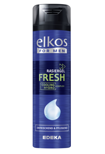 Elkos For Men gel na holení 200 ml Fresh