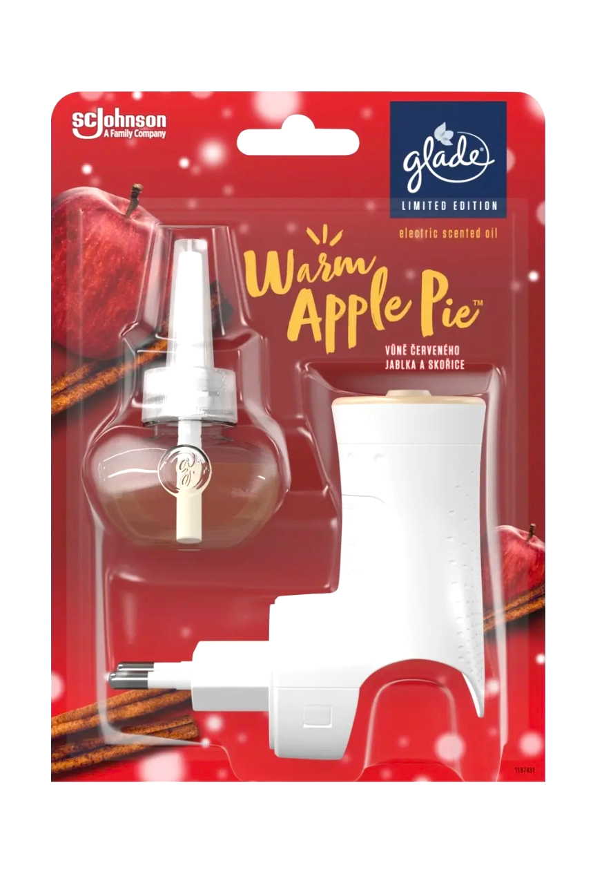 Glade Electric osvěžovač vzduchu komplet + 20 ml Warm Apple Pie