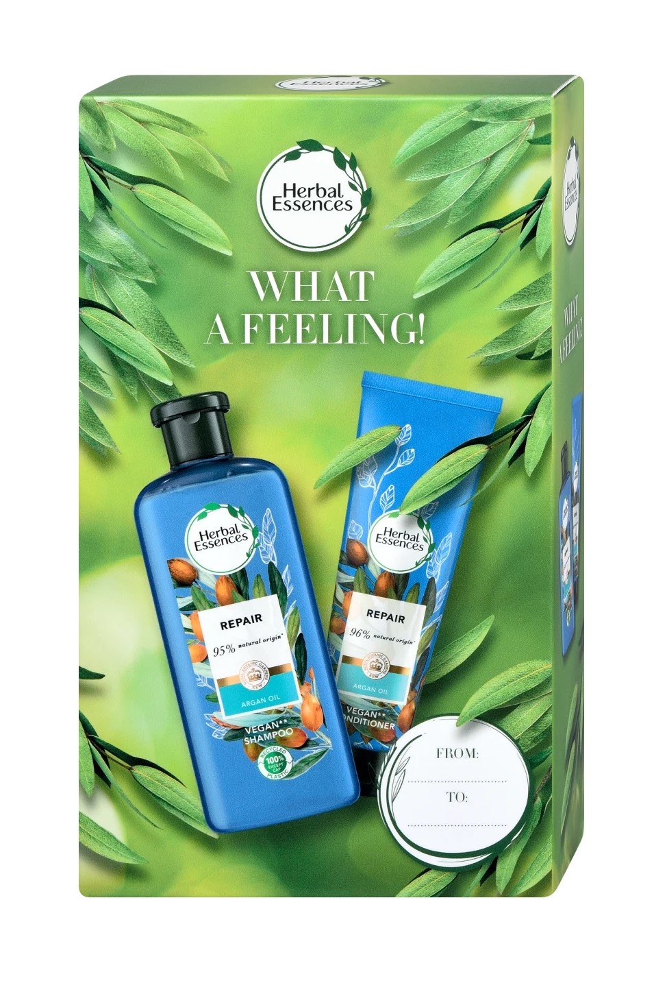 Herbal Essences dárková kazeta Repair Argan Oil (šampon 400 ml + balzám 275 ml)