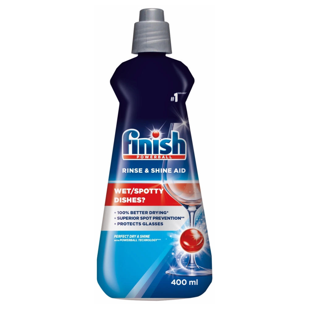 Finish leštidlo 400 ml Rinse & Shine Aid