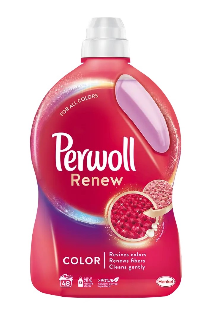 Perwoll gel 48 pracích dávek Renew Color 2880 ml