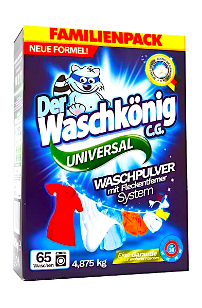 Waschkönig prací prášek 65 dávek Universal 4,875 kg