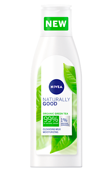 Nivea pleťové mléko 200 ml Naturally Good Green Tea