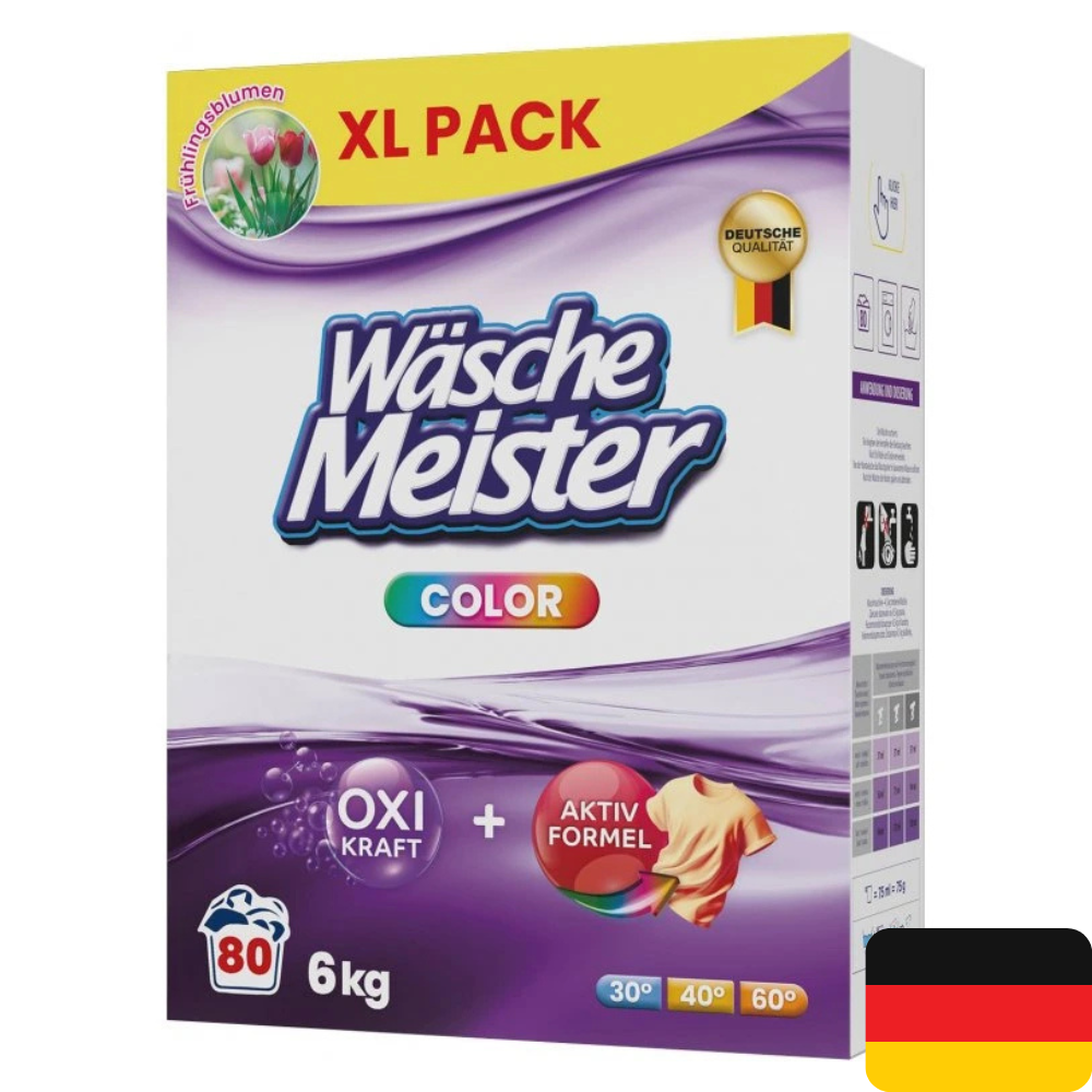 Wäsche Meister prací prášek 80 dávek Color Frühlingsblumen 6 kg