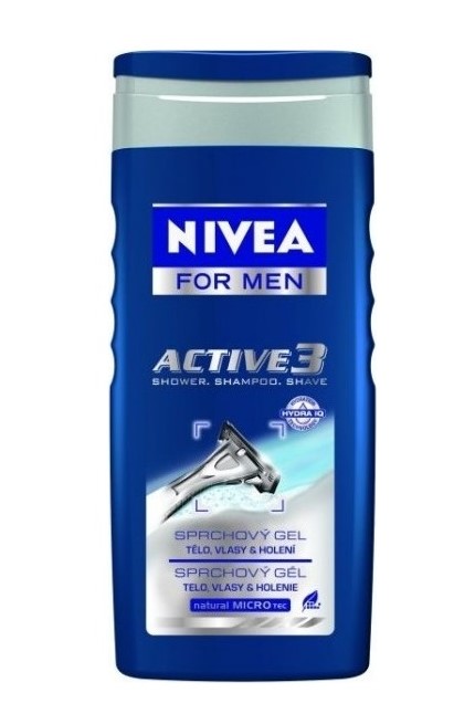 Nivea Men sprchový gel 250 ml Active3
