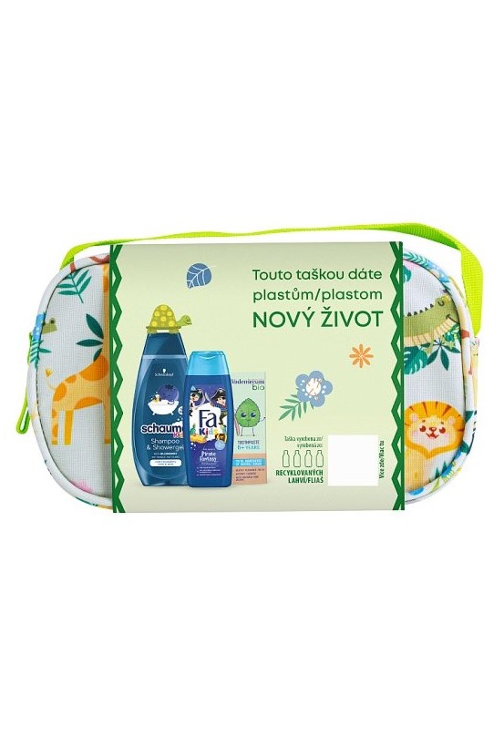 Kids dárková taška Boy (sprchový gel 250 ml + šampon 400 ml + zubní pasta 50 ml)