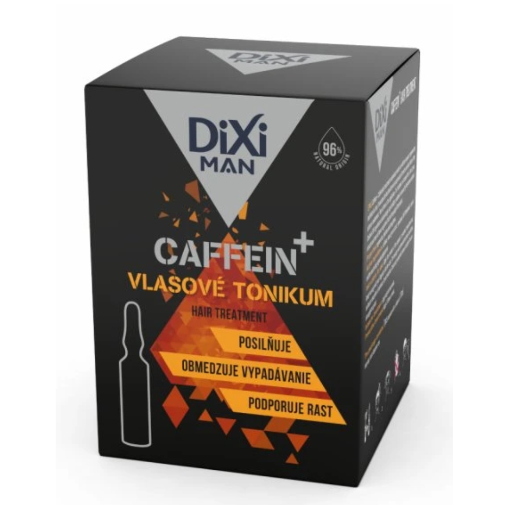 Dixi vlasové tonikum 7 x 10 ml s Kofeinem pro muže