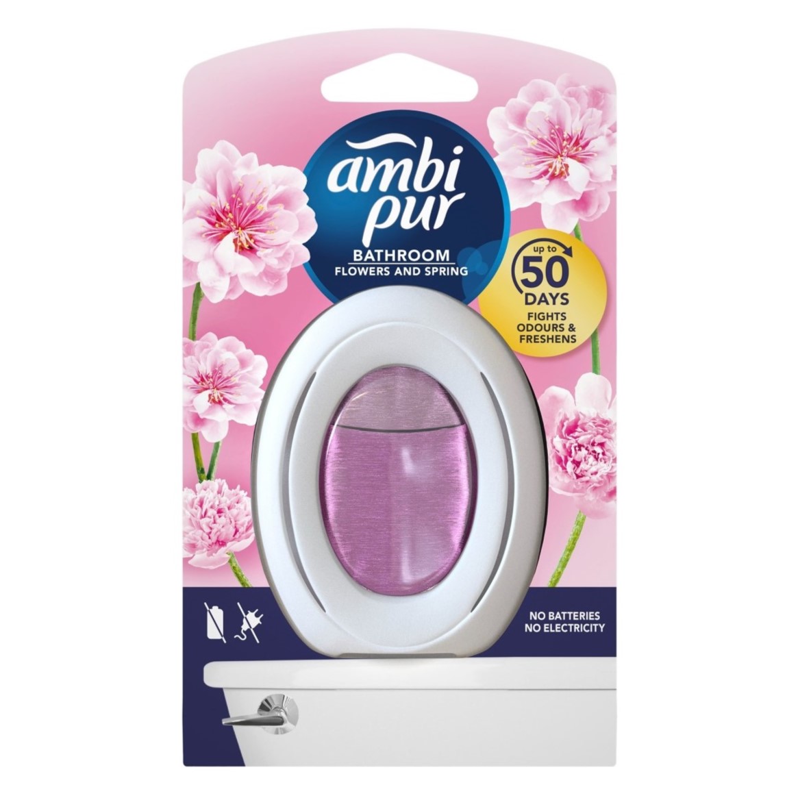 Ambi Pur osvěžovač vzduchu Bathroom 7,5 ml Flowers & Spring