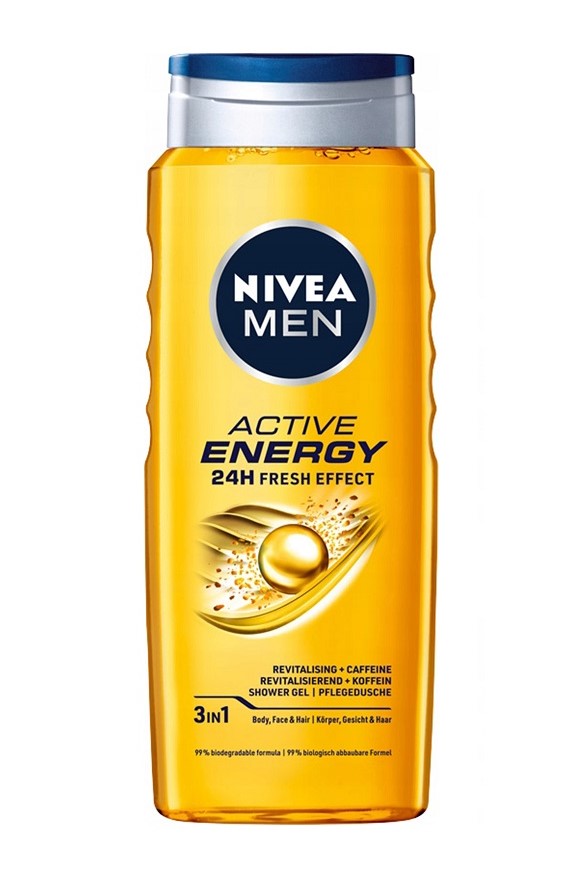 Nivea Men sprchový gel 500 ml Active Energy