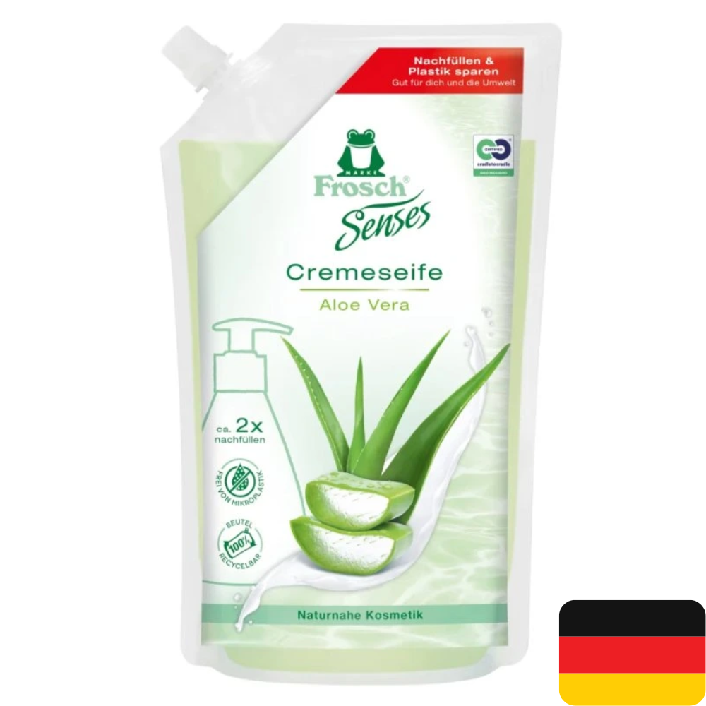 Frosch tekuté mýdlo náplň 500 ml Aloe Vera