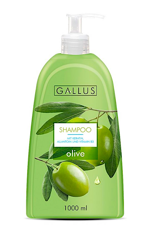 Gallus šampon s pumpičkou 1 l Oliva