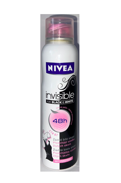 Nivea deodorant anti-perspirant 150 ml Invisible for Black & White Clear 48h