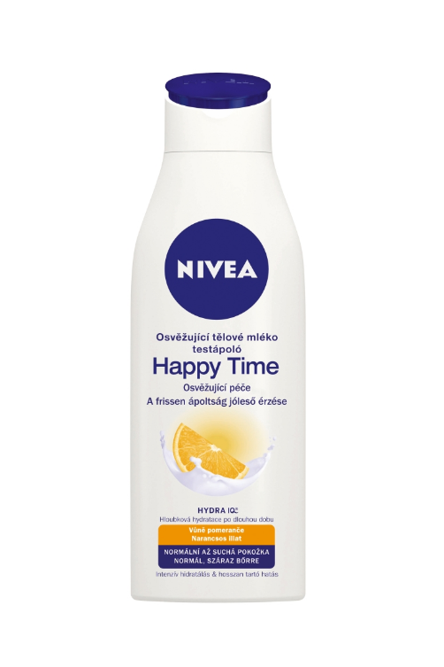 Nivea tělové mléko 250 ml Happy Time Hydra IQ