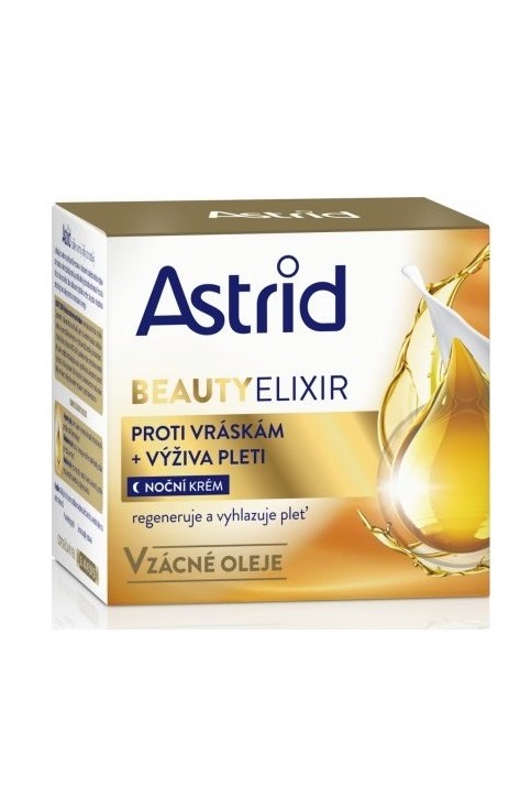 Astrid krém 50 ml Beauty Elixir noční proti vráskám