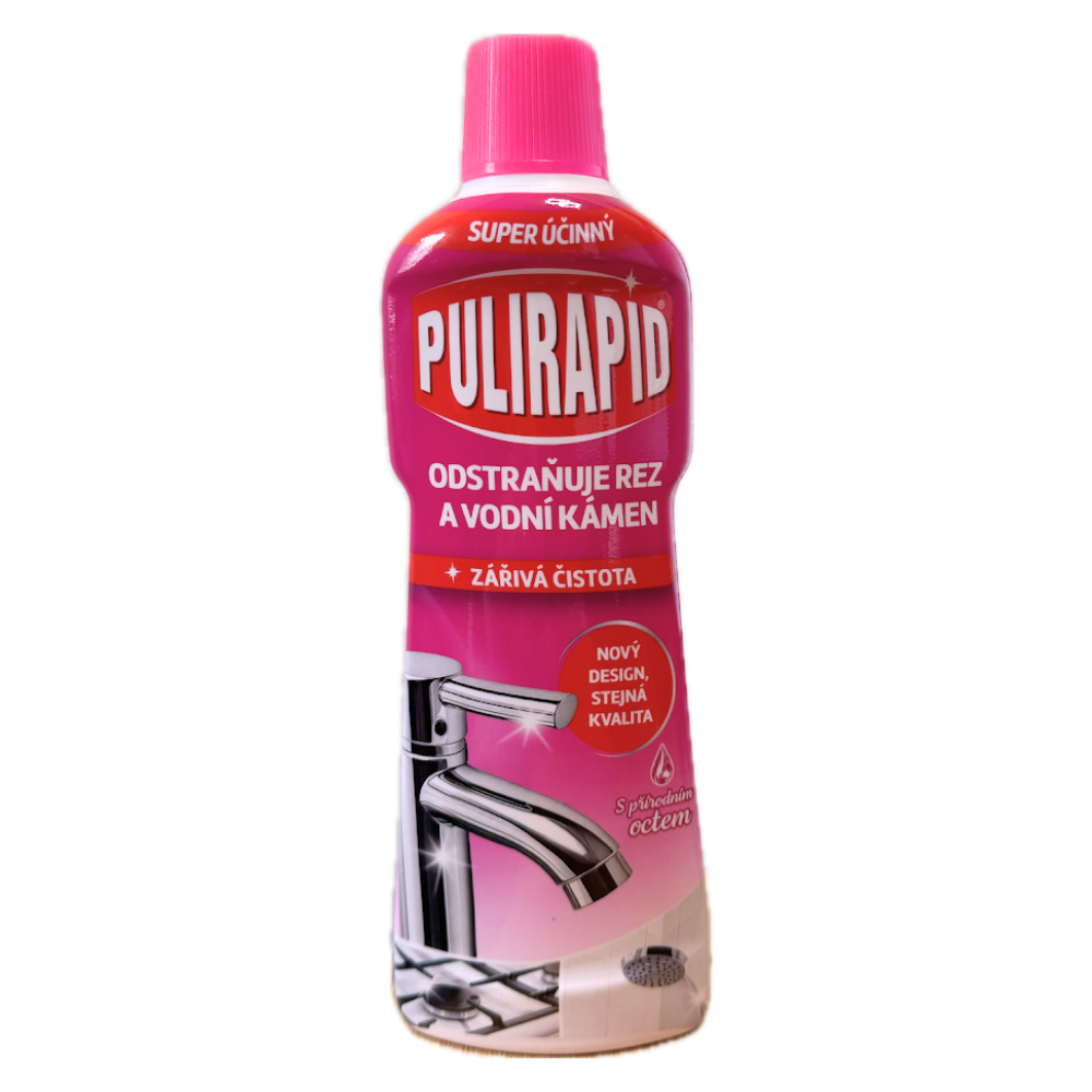 Pulirapid na rez a vodní kámen 750 ml s přírodním octem