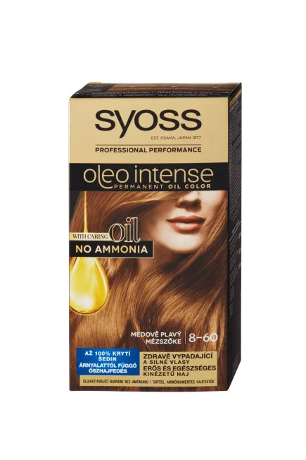Syoss barva na vlasy Oleo Intense 8-60 Medově plavý