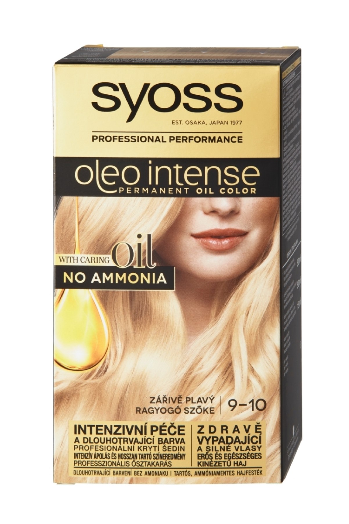 Syoss barva na vlasy Oleo Intense 9-10 Zářivě plavý
