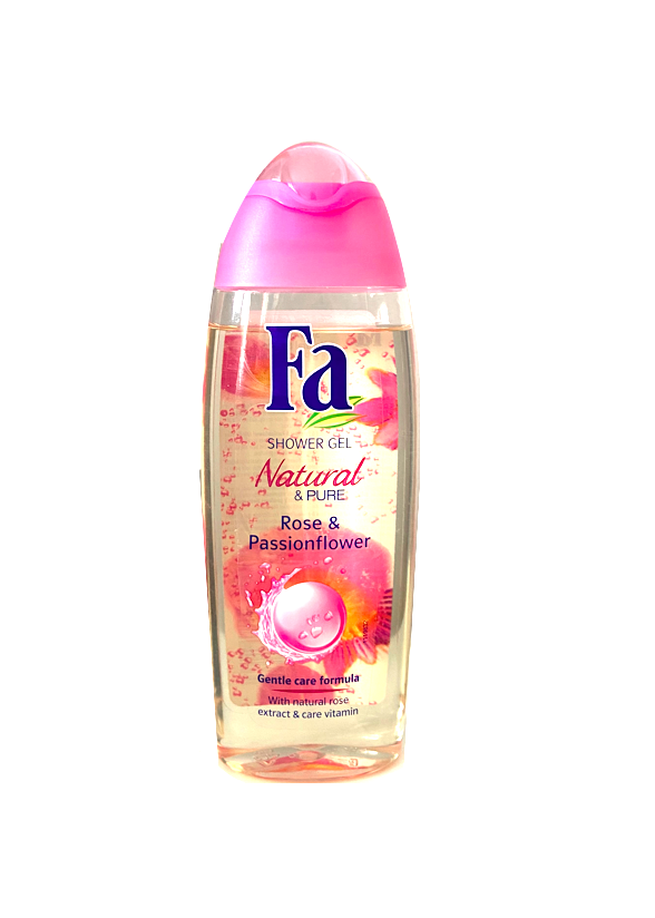 Fa sprchový gel 250 ml Natural Rose & Passionflower