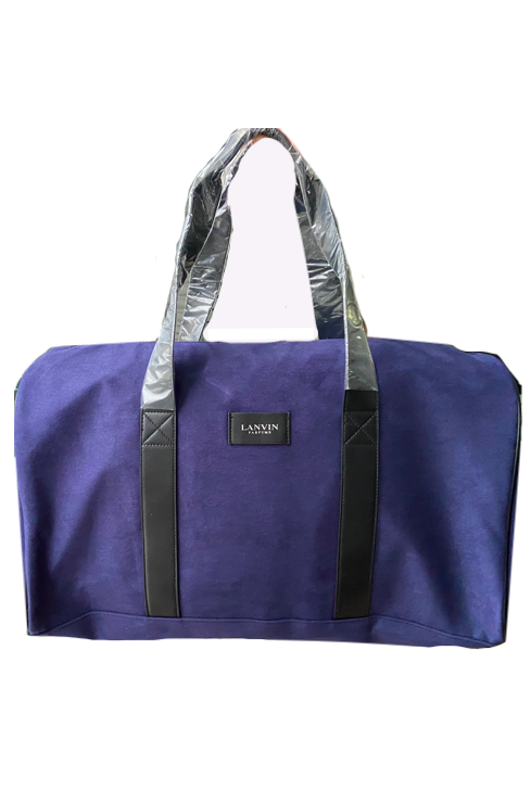 Lanvin cestovní taška Weekend Bag Blue