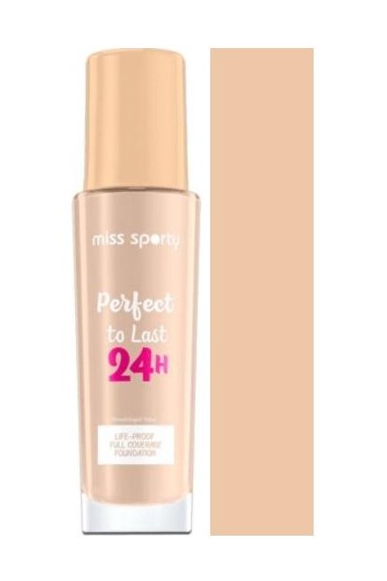 Miss Sporty make-up Perfect To Last 24h 30 ml 100 Ivory