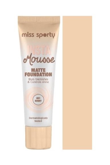 Miss Sporty make-up Insta Mousse 30 ml 001 Ivory