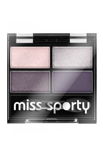 Miss Sporty oční stíny Colour Quattro 3,2 g 402 Smoky Green Eyes