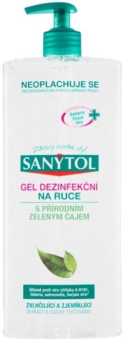 Sanytol dezinfekční gel na ruce 1 l