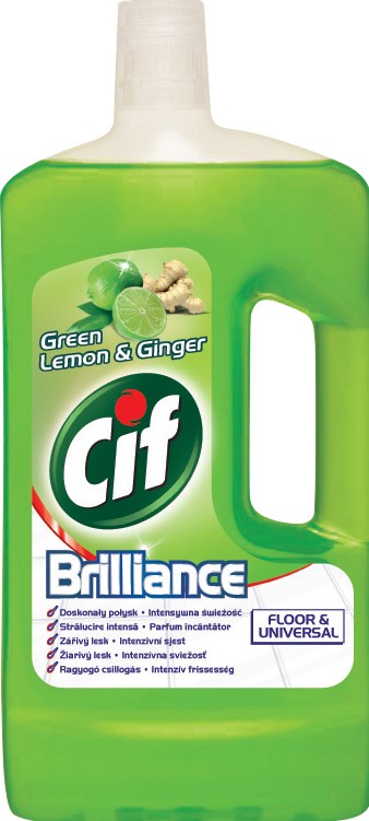 Cif univerzální čistič 1 l Brilliance Green Lemon & Ginger