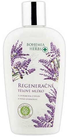 Bohemia Herbs tělové mléko 250 ml s extraktem z bylin a vůní Levandule