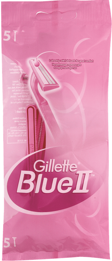 Gillette dámská jednorázová holítka Blue II 5 ks