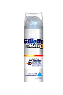 Gillette gel na holení 70g Mach3 Irritation 5 Defense