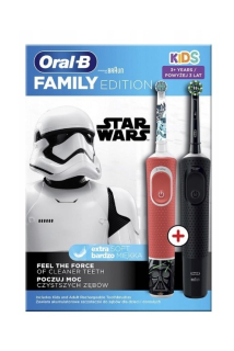 Oral-B elektrický zubní kartáček Family Edition Kids Star Wars + Vitality PRO