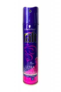 Taft lak na vlasy 250 ml Ultra Hairspray 4 Silk Touch (CZ)